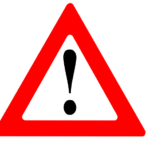 avertissement attention signe